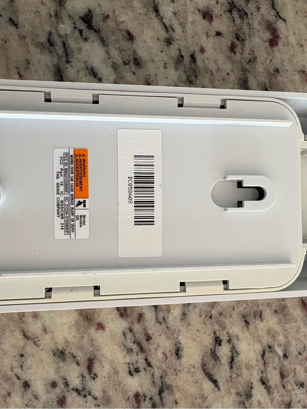 Wireless Keypad Entry System - White - Picture 5 of 5